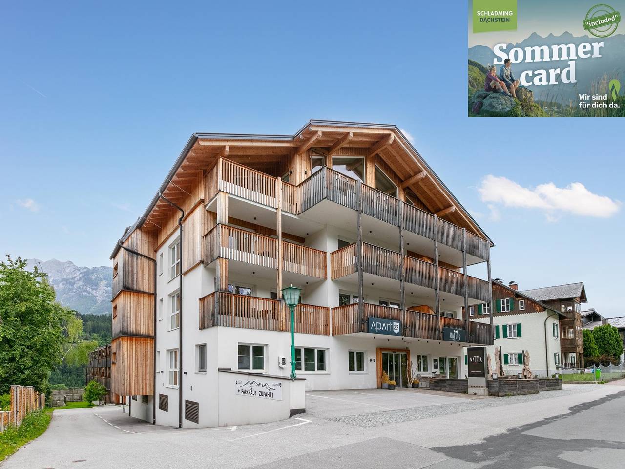 Geheel appartement, Mooi appartement met ruim balkon in Haus, Schladming-Dachstein