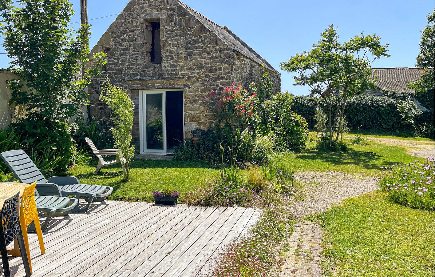 Appartement de jardin près de la plage de Kersiny in Plouhinec (Finistère), Côte de Cornouaille