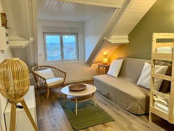 Gîte pour 4 personnes, avec vue, animaux acceptés à Maisse