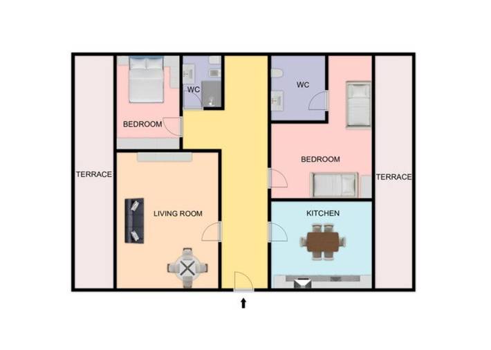 Entire apartment, Maison Loreto in Loreto, Ancona Province