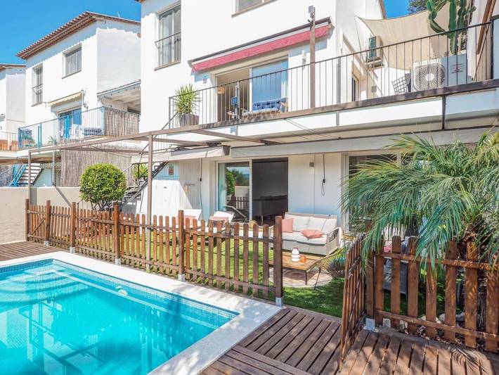 Casa rural para 6 personas, con piscina además de jardín y terraza, Se admiten mascotas en San Pedro de Ribas - 4