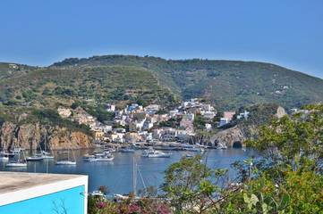 Vakantiewoning voor 3 personen, met terras en uitzicht, met huisdier in Ponza