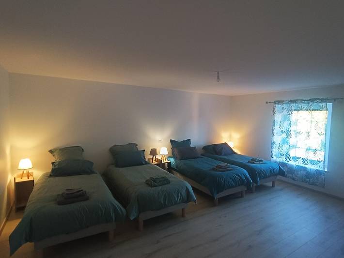 Gîte pour 14 personnes, avec jardin dans Les Mille étangs - 4