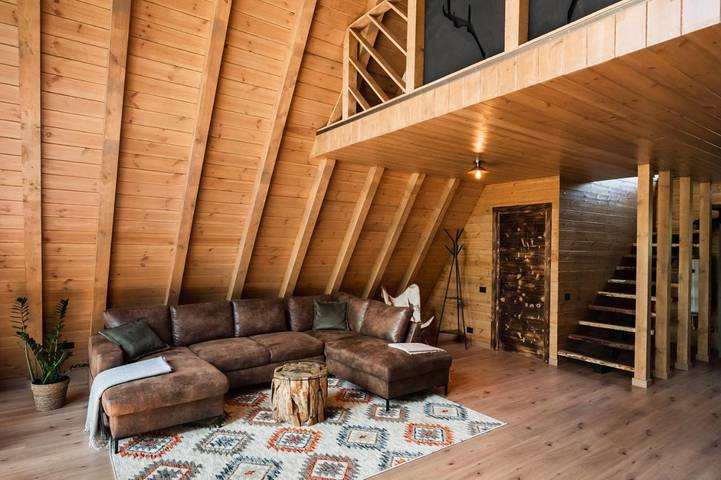 Chalet pour 2 personnes, avec vue et jardin