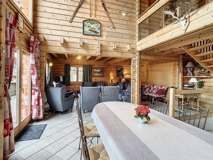 Chalet pour 14 personnes, avec terrasse en Haute-Savoie - 4