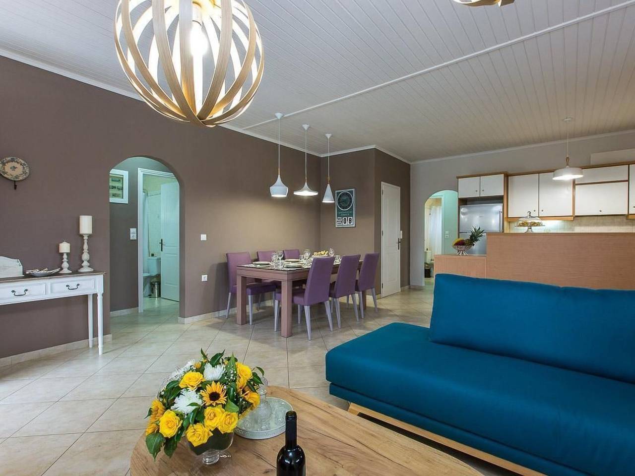 Großes Ferienhaus in Arkadi mit Großer Terrasse in Rethymno und Umgebung