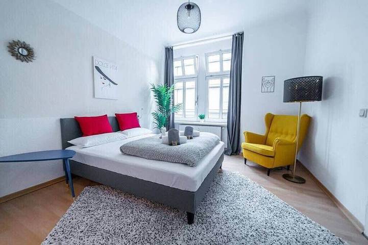 Ferienwohnung für 8 Personen, mit Balkon in Altstadt (Erfurt)