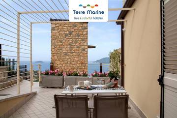 Gîte pour 2 personnes, avec balcon/terrasse à Lerici