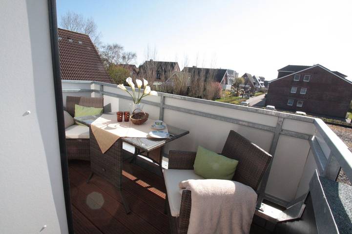 Ferienwohnung für 2 Personen, mit Balkon in Büsum