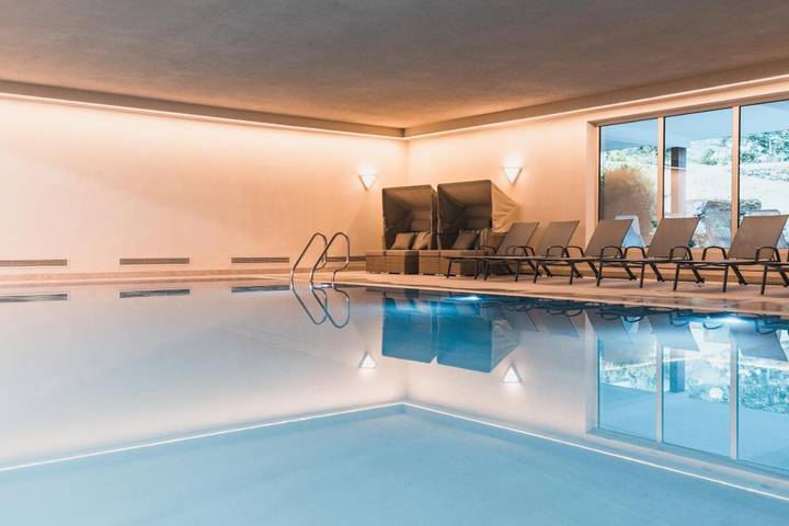 Hütte für 6 Personen, mit Sauna und Pool sowie Ausblick und Garten, mit Haustier in Gaschurn - 4