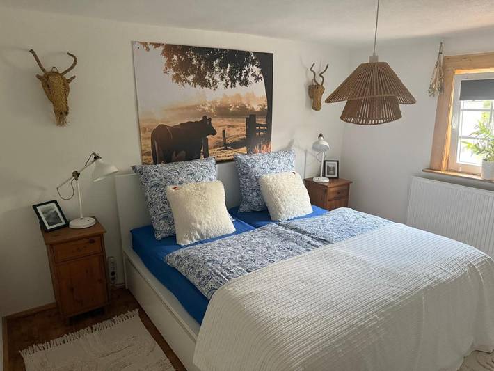 Ferienwohnung für 6 Personen, mit Terrasse und Ausblick in Mittweida