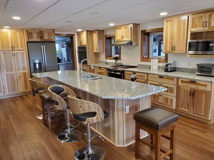 Location de vacances pour 8 personnes, avec jardin