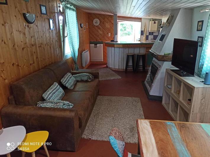 Chalet pour 2 personnes, avec vue et jardin