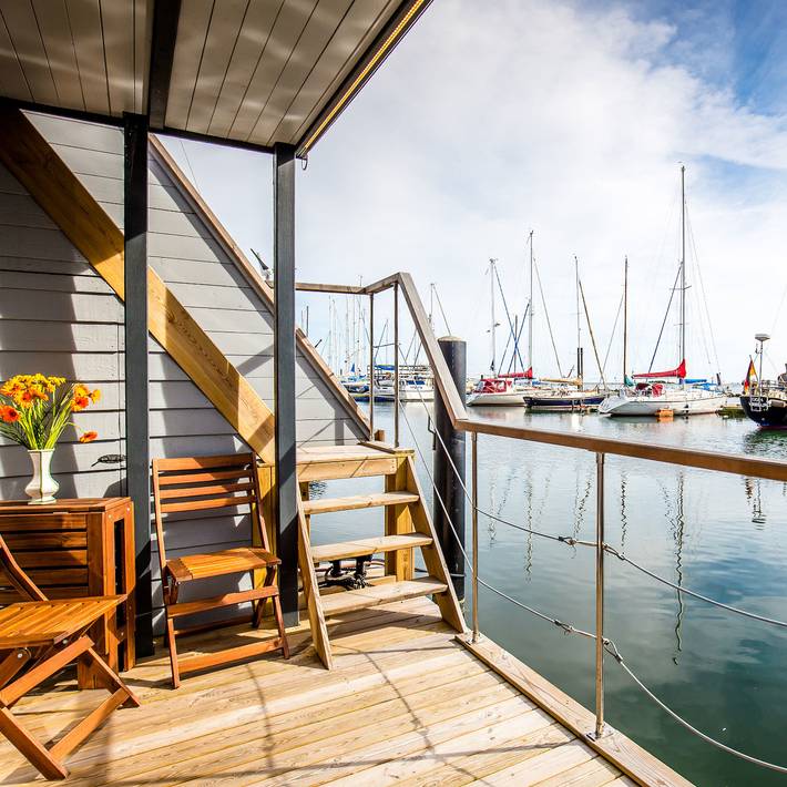 Ferienhaus für 6 Personen, mit Meerblick und Terrasse sowie Seeblick und Ausblick in der Mecklenburger Bucht - 3