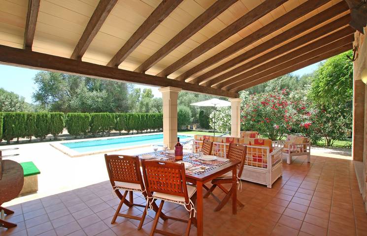 Landhaus 'Ca Na Barbara' mit privatem Pool, Wlan und Klimaanlage in Santanyí, Mallorca Süden