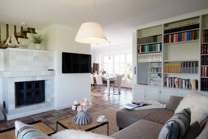 Ferienhaus für 4 Personen, mit Terrasse und Garten sowie Sauna und Ausblick in Morsum - 3