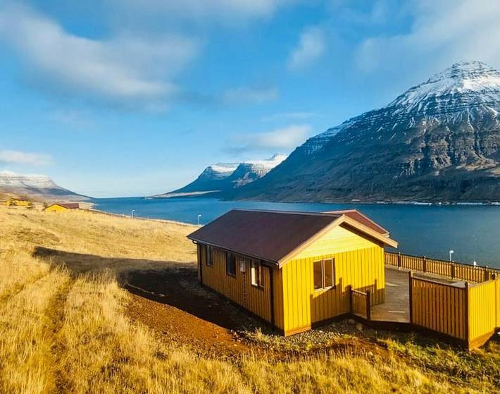 Vakantiehuis voor 6 personen, met whirlpool en tuin op IJsland
