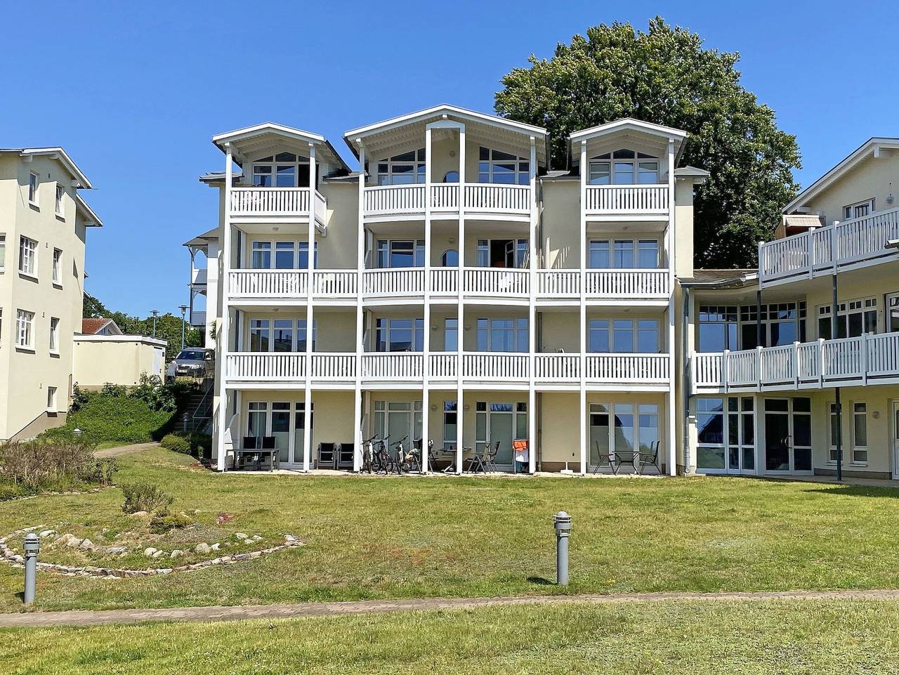Ganze Ferienwohnung, Csp: Haus Having Wohnung Nr. 41 mit Balkon und Meerblick in Göhren, Rügen