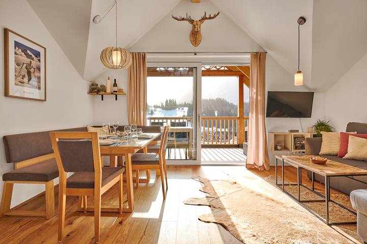 Hütte für 5 Personen, mit Balkon und Terrasse sowie Sauna in Bad Mitterndorf