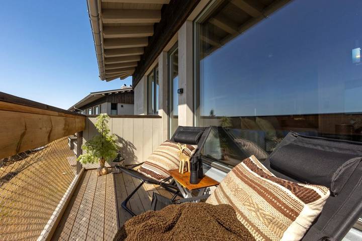 Ganze Wohnung, Ferienwohnung für 6 Personen mit Balkon in Hafjell, Øyer