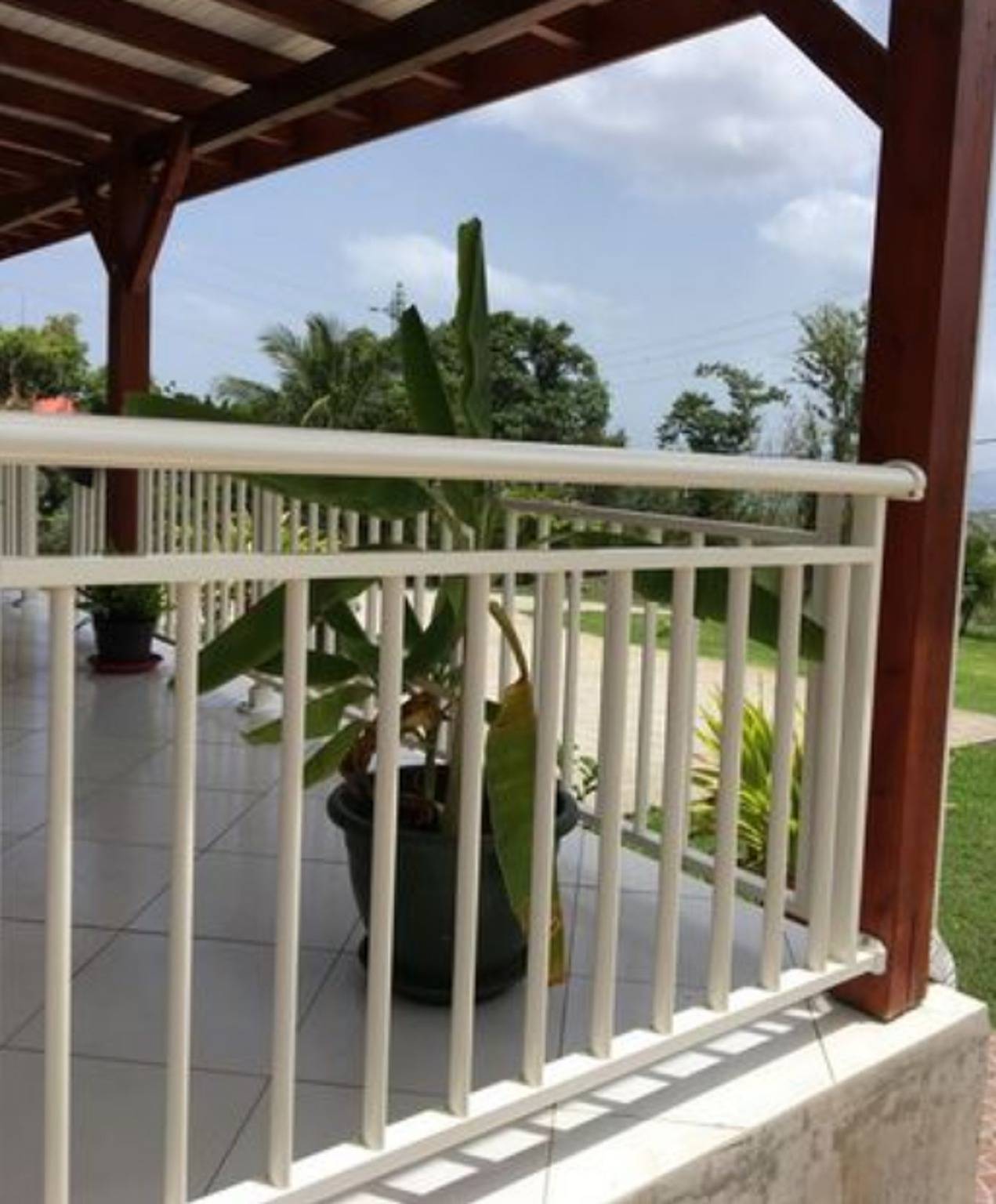 Charming house with sea and mountain view in Vieux-Habitants in Vieux-Habitants, Guadeloupe (Caribbean)
