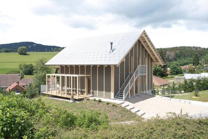 Gîte pour 6 personnes, avec jardin et vue à Jougne - 3
