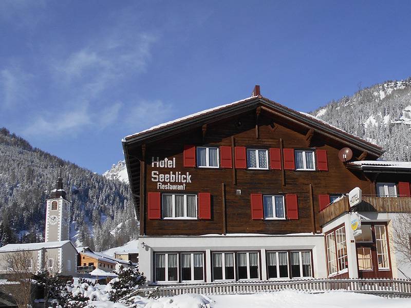 Hotel Seeblick - Einzelzimmer mit Dusche/Wc in Sufers, Hinterrhein