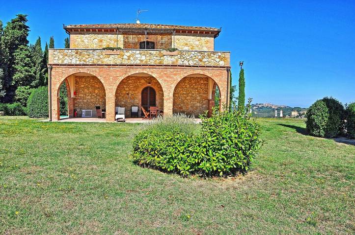 Appartement de vacances entier, Appartement de vacances pour 2 personnes avec piscine in San Gimignano, Province de Sienne