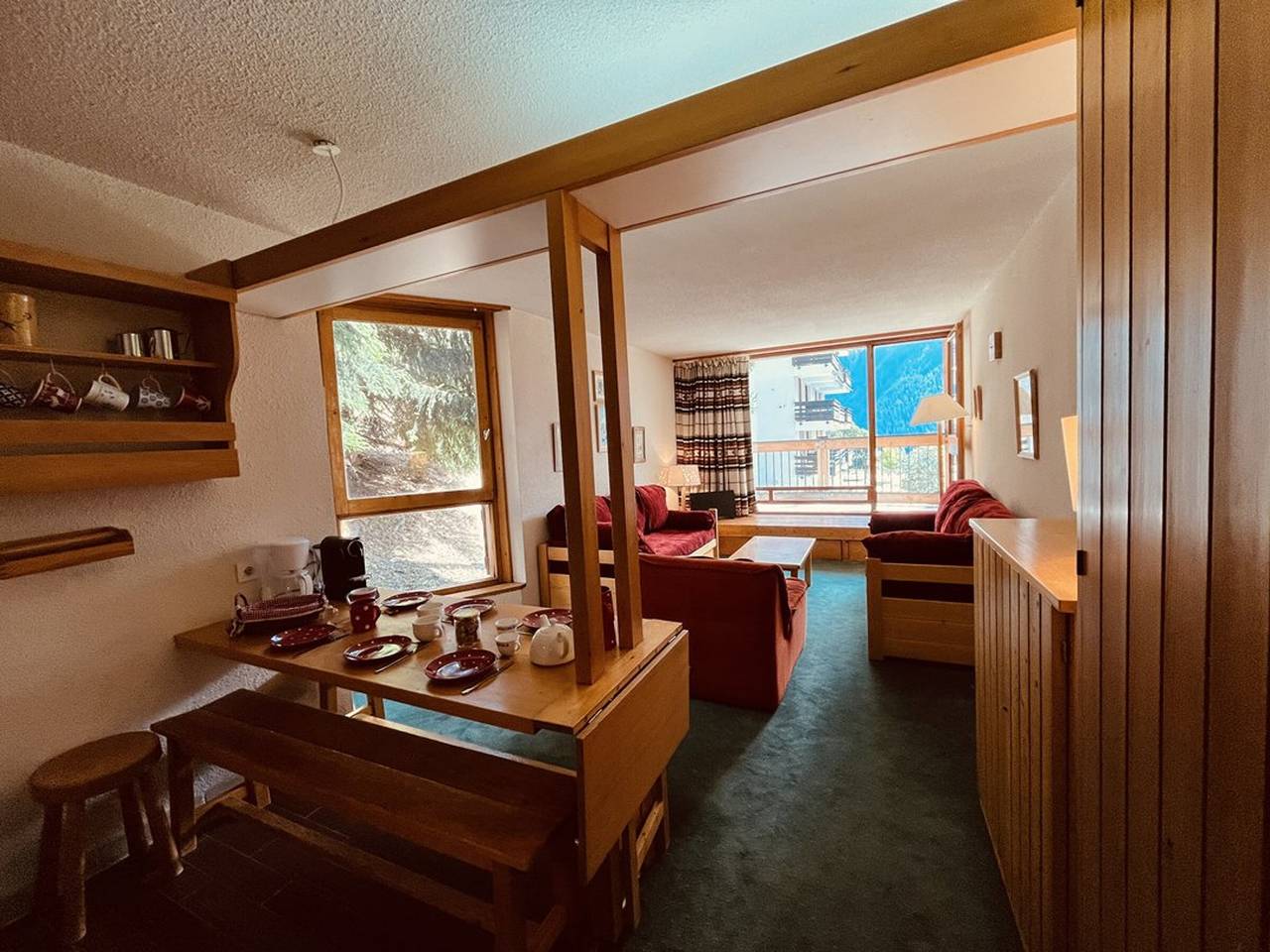 Apartamento entero, Apartamento para 6 pers, cerca de las pistas, Plan Peisey in Parque Nacional de Vanoise