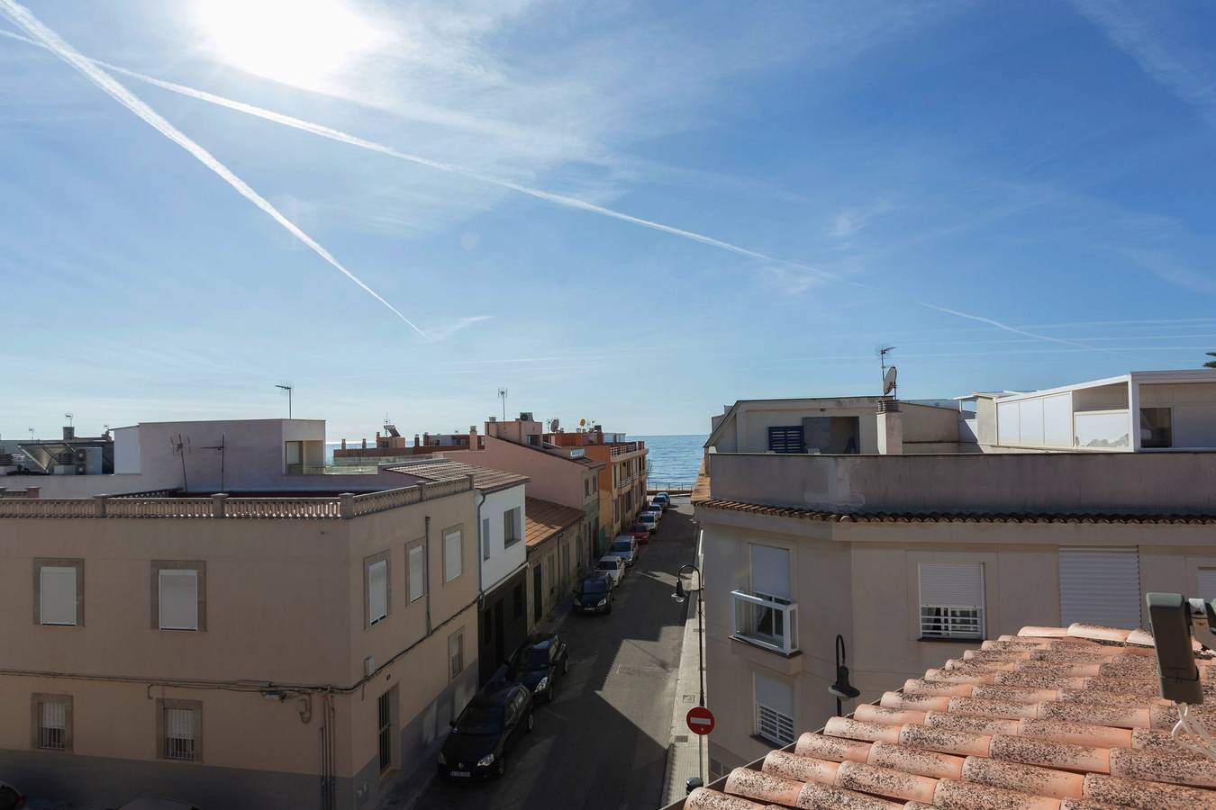 Zentral gelegenes Stadthaus "Villa José" mit Terrasse in El Molinar, Palma