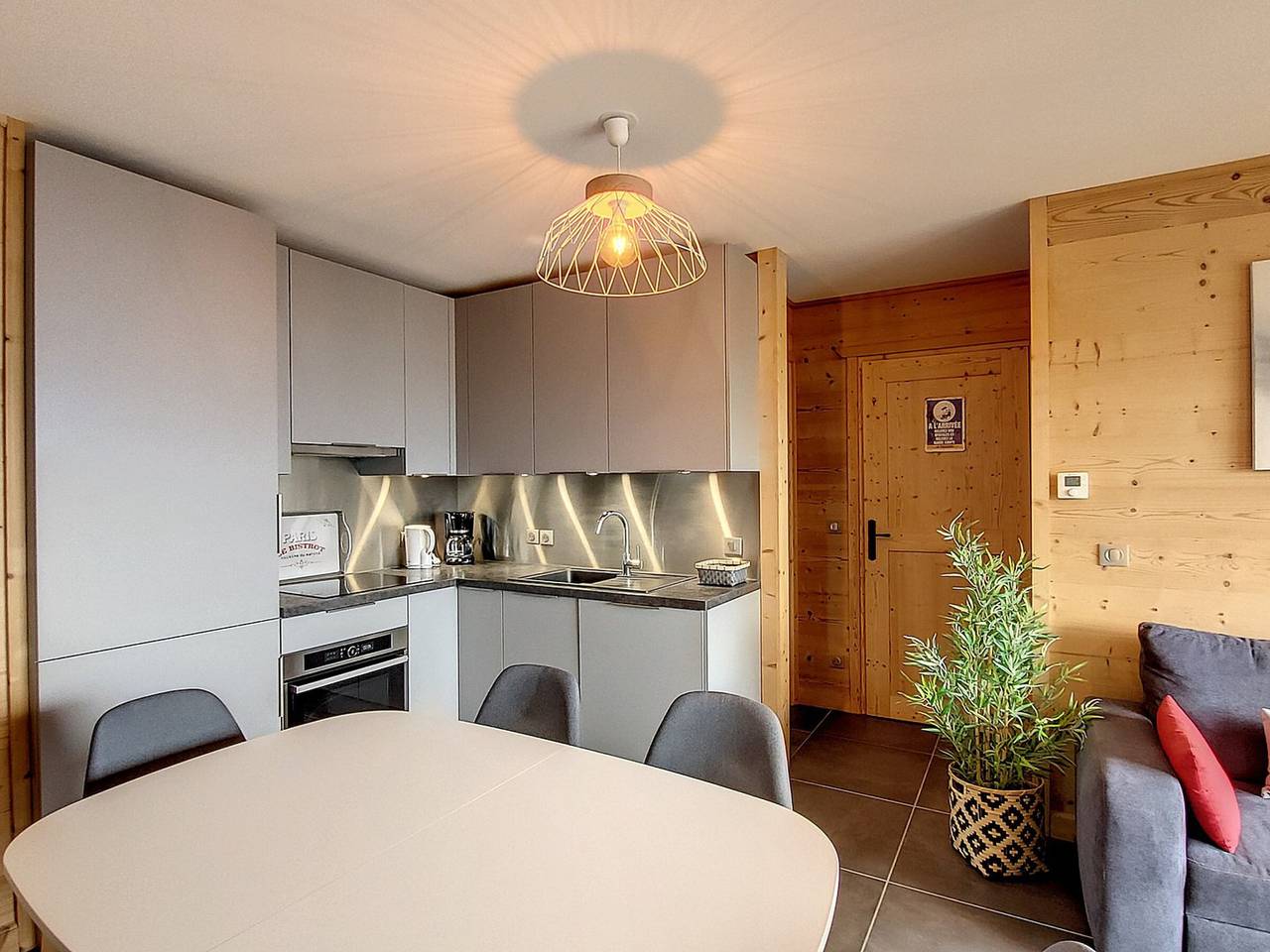 Ganze Wohnung, Luxuswohnung in La Toussuire mit privatem Parkplatz in La Toussuire, Fontcouverte-la-Toussuire