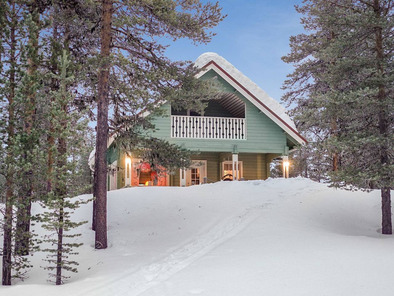 Jäkälätieva in Lappland