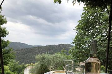 Gîte pour 4 personnes, avec terrasse et jardin à Roquefère