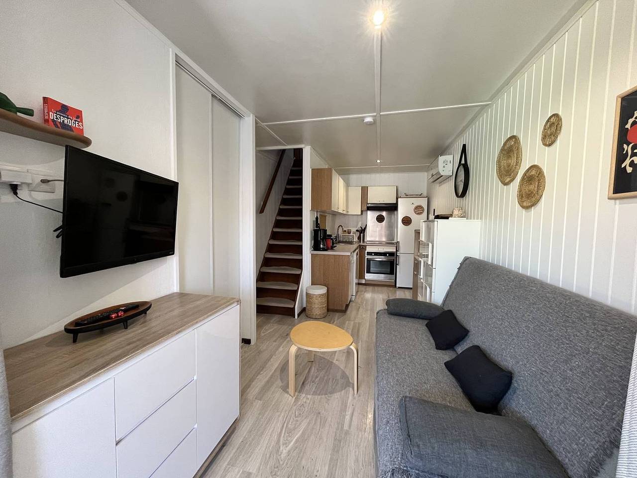 Appartement de vacances entier, Villa toute climatisée dans résidence Les Tamaris, 3 chambres, véranda, Wifi, à 400m de la plage de Portiragnes in Portiragnes Plage, Portiragnes