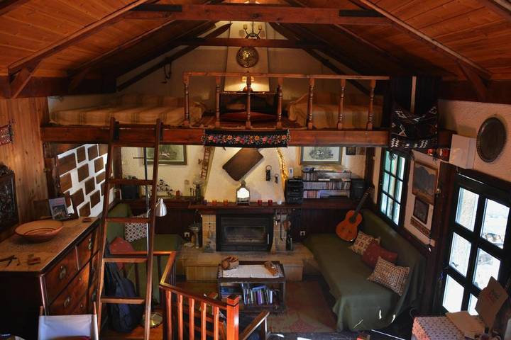 Casa de vacaciones para 6 personas, con vistas y balcón en Delfos