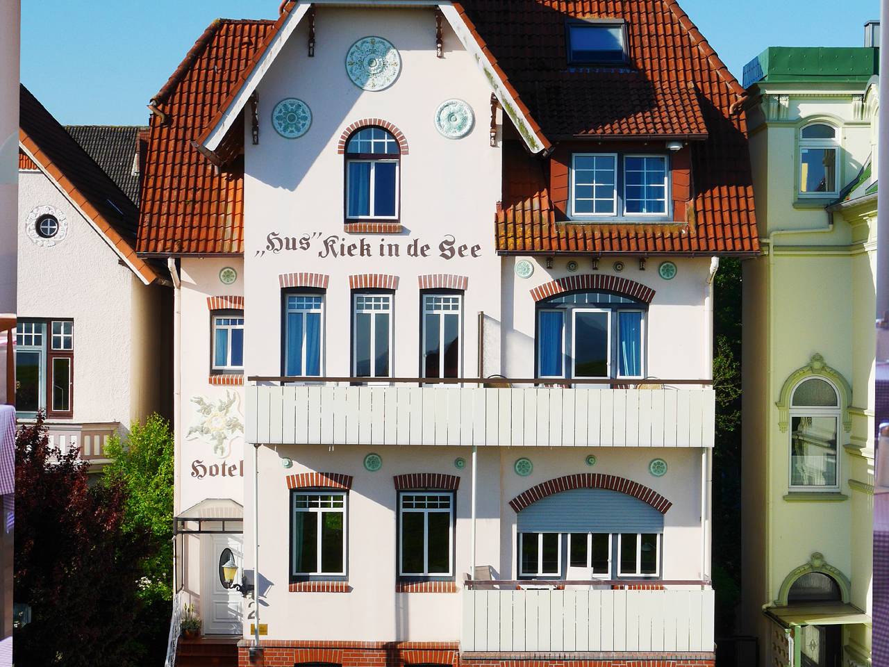 Hotel Hus Kiek In De See - Kleines Dachgeschosszimmer in Döse, Cuxhaven