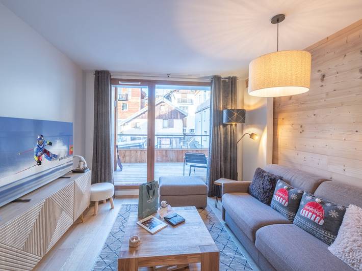 Chalet voor 4 personen, met Terras in Huez