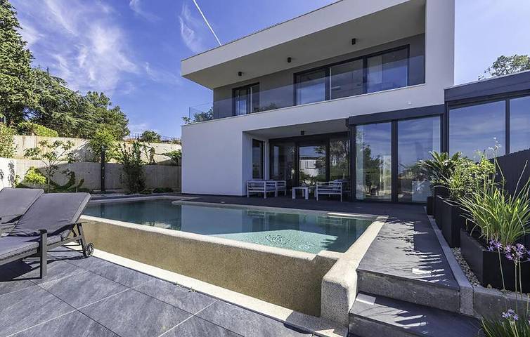 Ferienhaus für 8 Personen, mit Terrasse und Garten sowie Sauna auf Krk