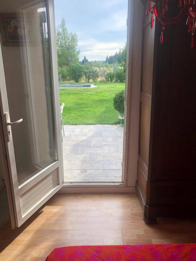 Double Room with Garden View in Mallemort, Région d'Arles