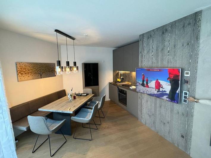 Ferienwohnung für 4 Personen, mit Sauna und Garten sowie Terrasse und Ausblick in Hinterstoder