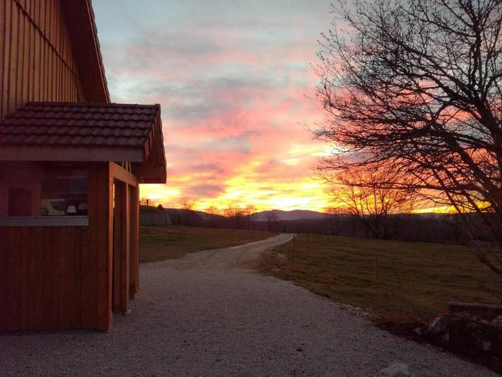 Gîte pour 6 personnes, avec vue et jardin dans Le Barboux