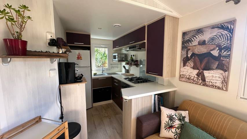 Mobil home pour 4 personnes, avec terrasse à Erdeven - 4