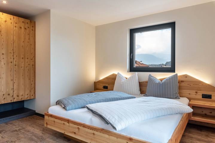 Appartamento intero, Appartamento "Villa Lara Lärche" con vista sulle montagne, terrazza privata e Wi-Fi in Telfen-Lanzin, Castelrotto