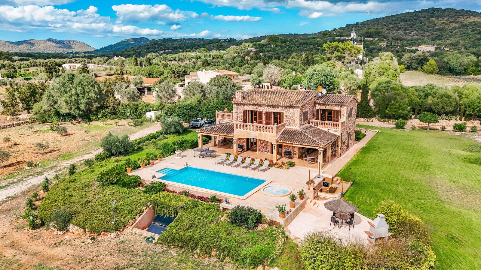 Finca für 10 Personen mit Terrasse in Son Carrió, Sant Llorenç des Cardassar