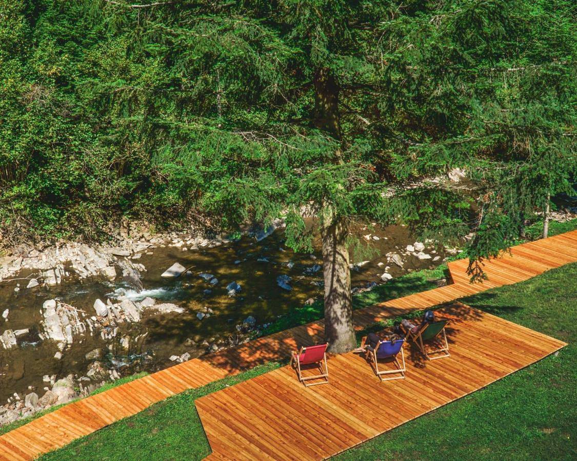 Novosiele Lifestyle Apartments - nad górską rzeką - Strefa relaksu sauna jacuzzi - Bieszczady in Karpaty (Polska)