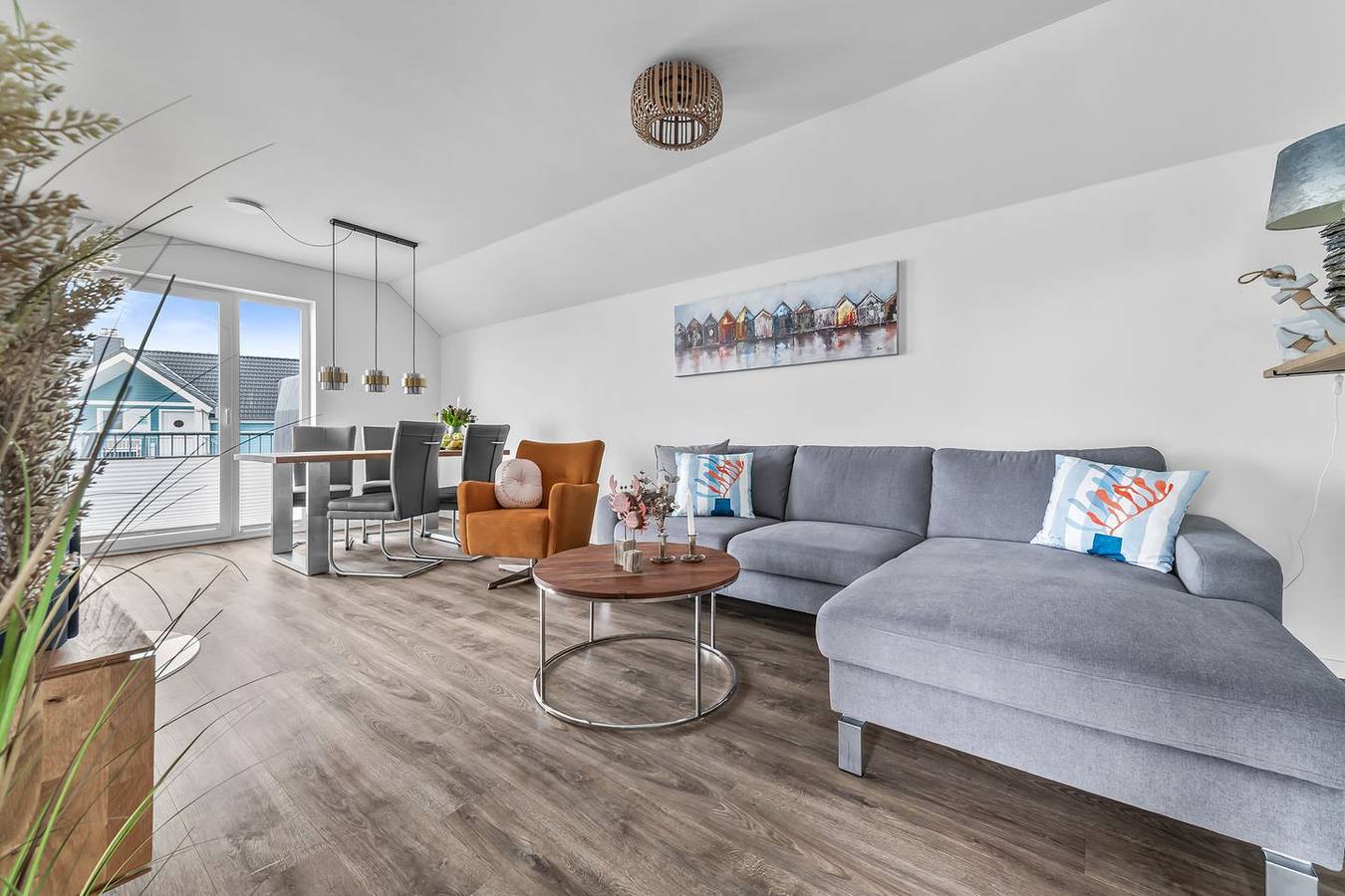 Appartamento intero, Sunset Suite - Sauna, Kamin, Dusche, 2 Balkone, Strandkorb, 3 Tvs, 2 Stellplätze in Olpenitz, Kappeln Schleswig-Holstein