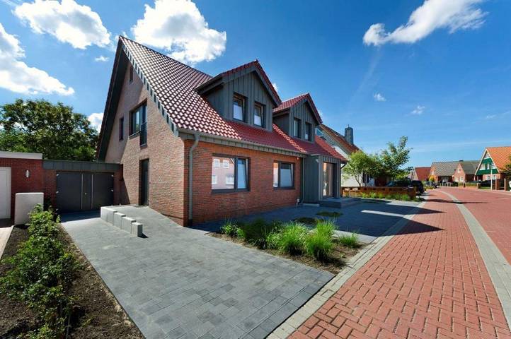 Ferienhaus für 6 Personen, mit Terrasse und Garten auf Norderney