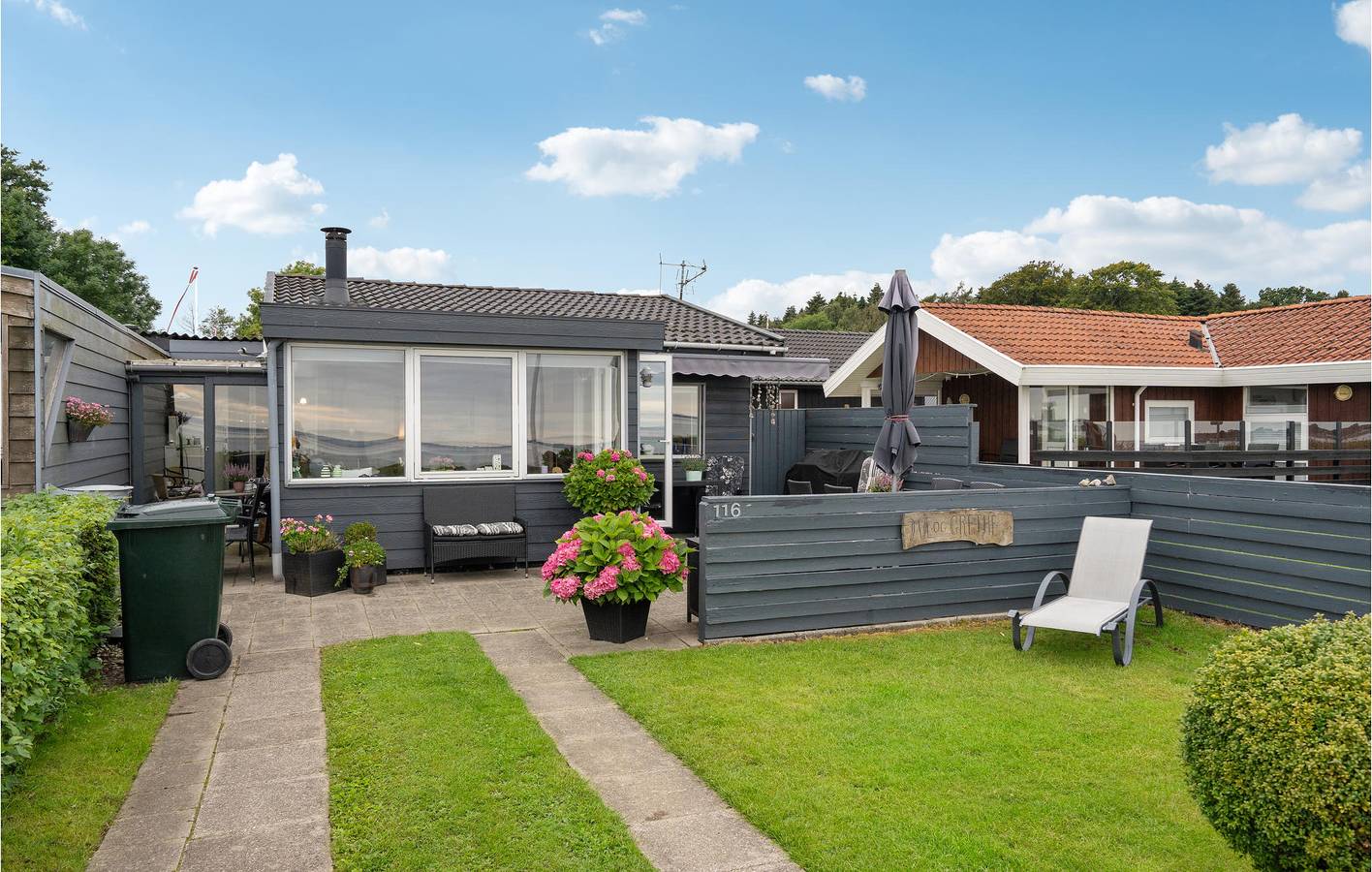 Vacation house for 4 people with terrace in Bjert, Little Belt