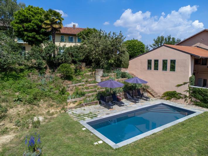 Ferienhaus für 3 Personen, mit Garten und Balkon im Piemont
