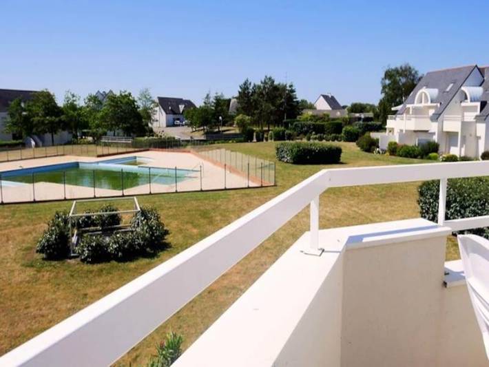 Ferienwohnung für 6 Personen, mit Pool und Balkon, mit Haustier in Carnac